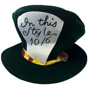 Elope Alice in Wonderland Mad Hatter Costume Hat Size Adjuster Adult One Size